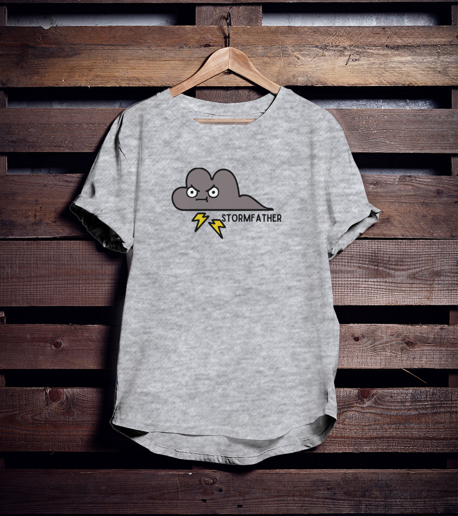 Stormfather Angry Cloud With Lightning Stormlight Archive T-Shirt
