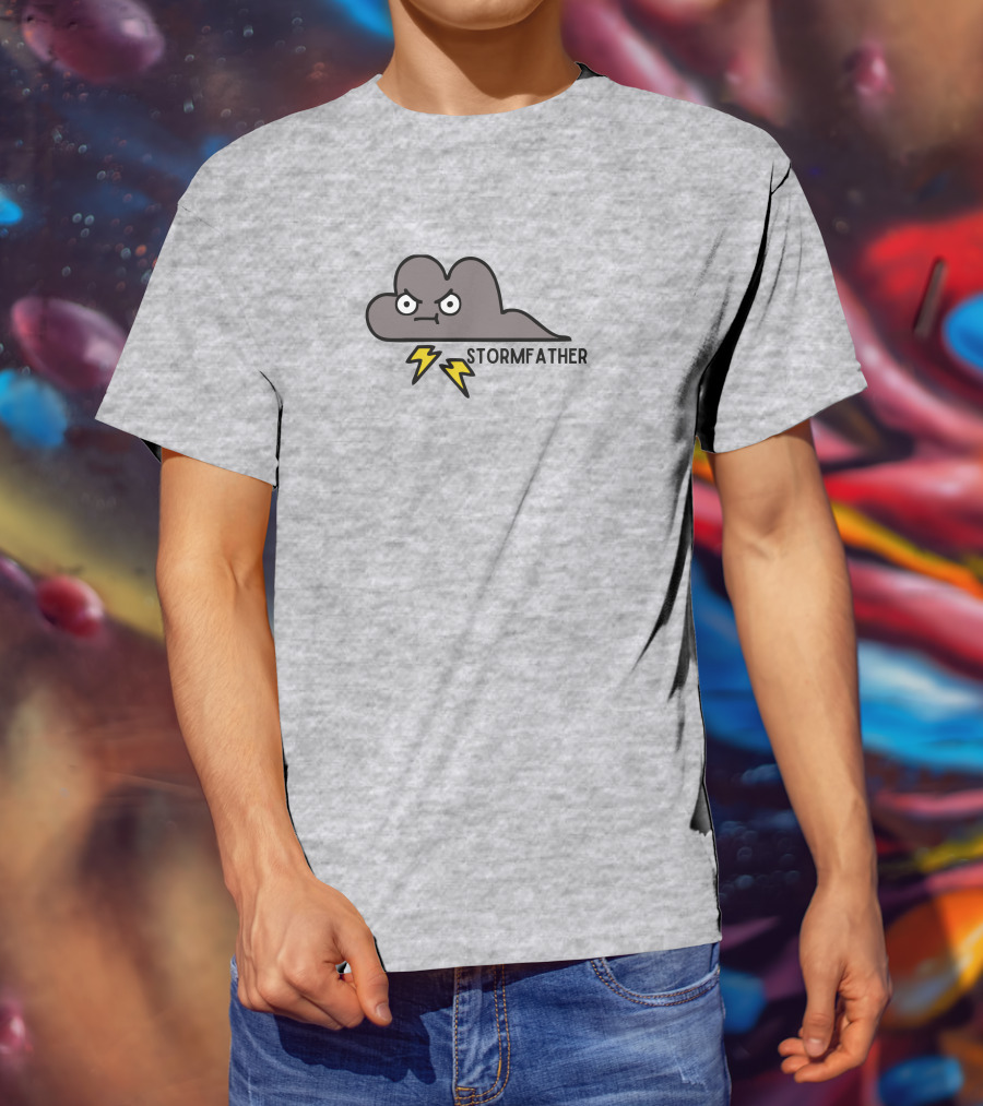 Stormfather Angry Cloud With Lightning Stormlight Archive T-Shirt