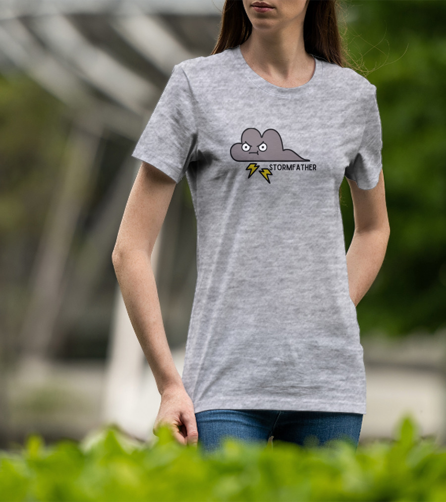 Stormfather Angry Cloud With Lightning Stormlight Archive T-Shirt