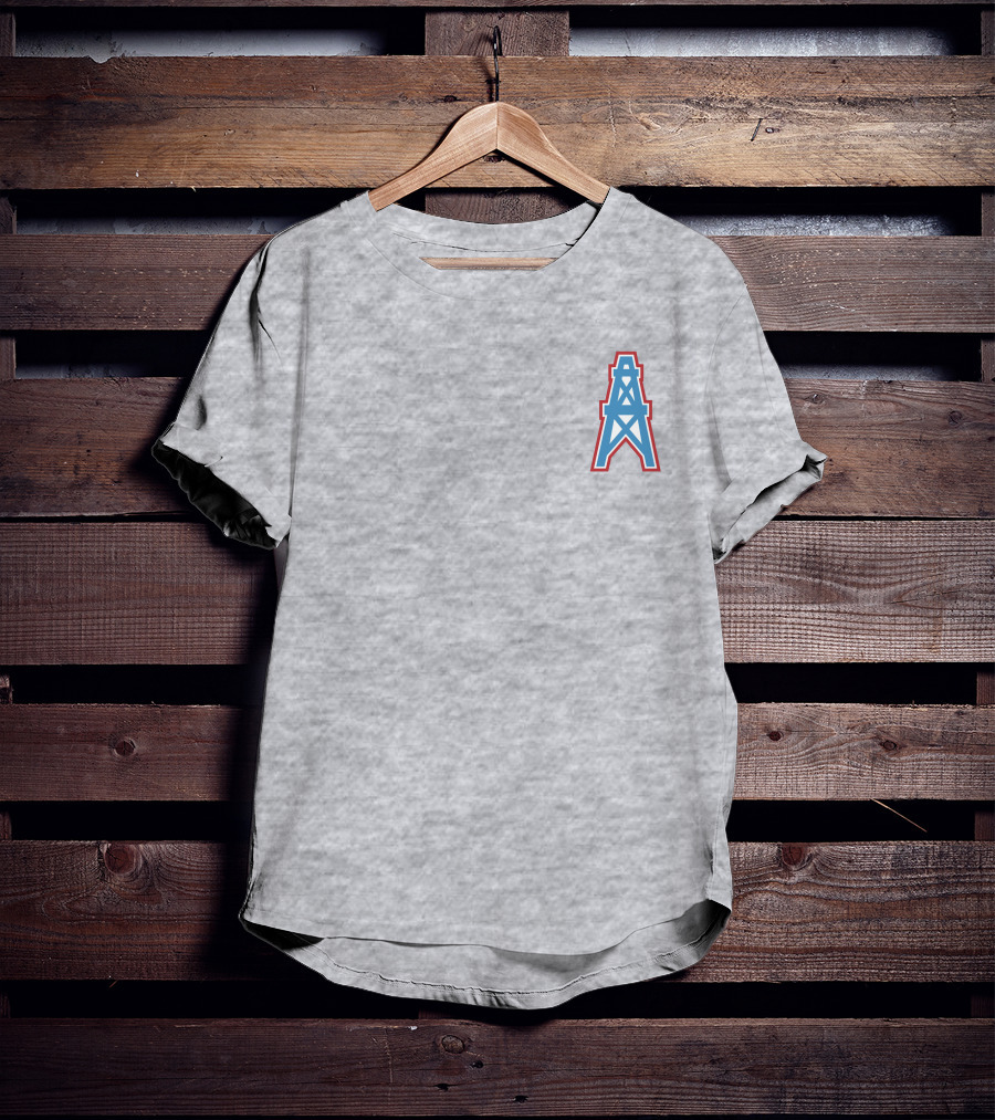 Ryan Tannehill Houston Oilers Tower T-Shirt