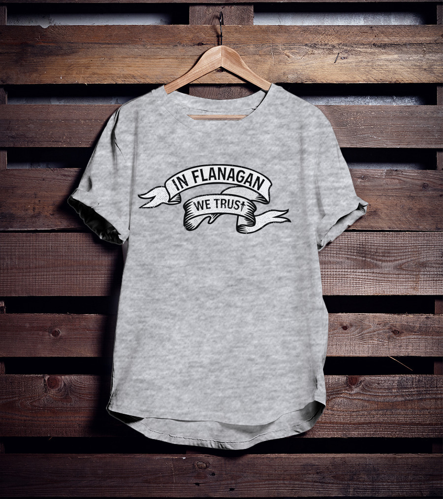 Rahul Kohli In Flanagan We Trust Banner T-Shirt