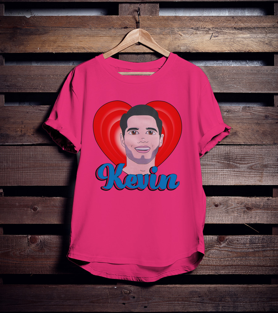 Kevin Fiala Heart Design Minnesota Wild T-Shirt