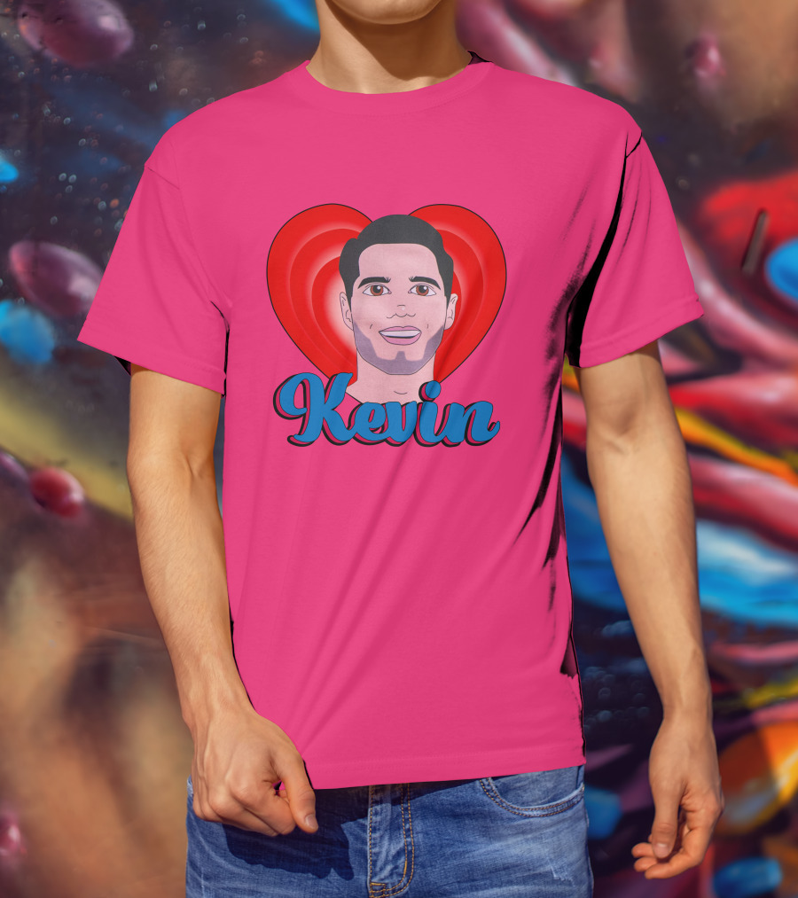 Kevin Fiala Heart Design Minnesota Wild T-Shirt
