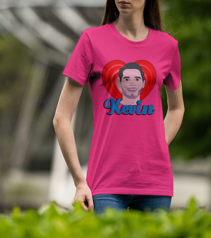 Kevin Fiala Heart Design Minnesota Wild T-Shirt