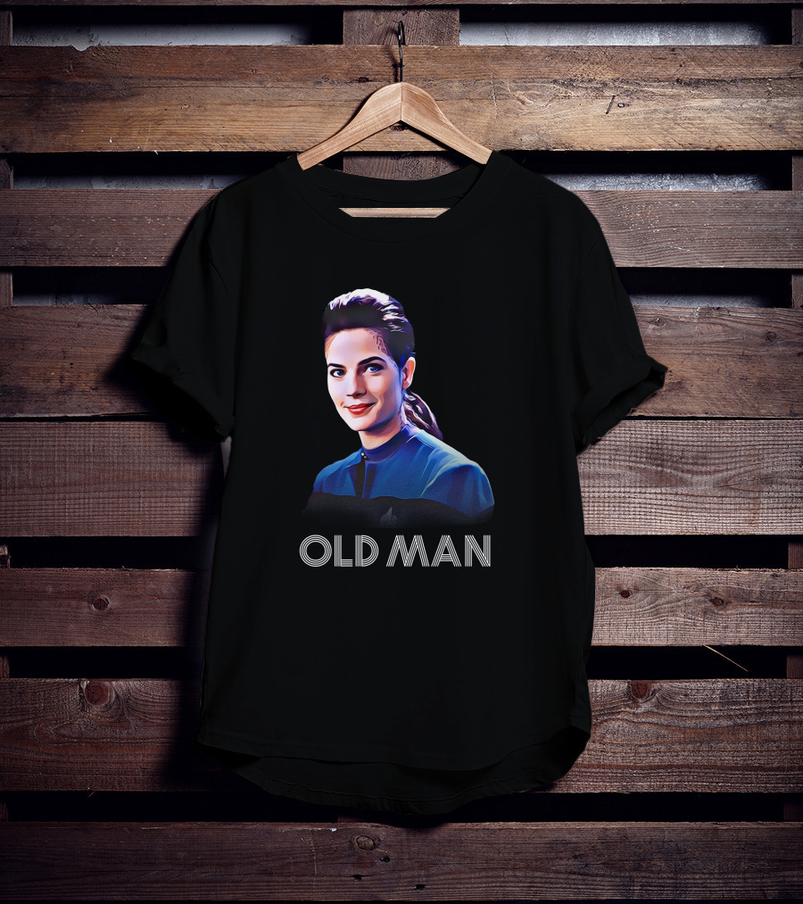 Jadzia Dax Old Man Deep Space Nine Raijuthehyeju T-Shirt