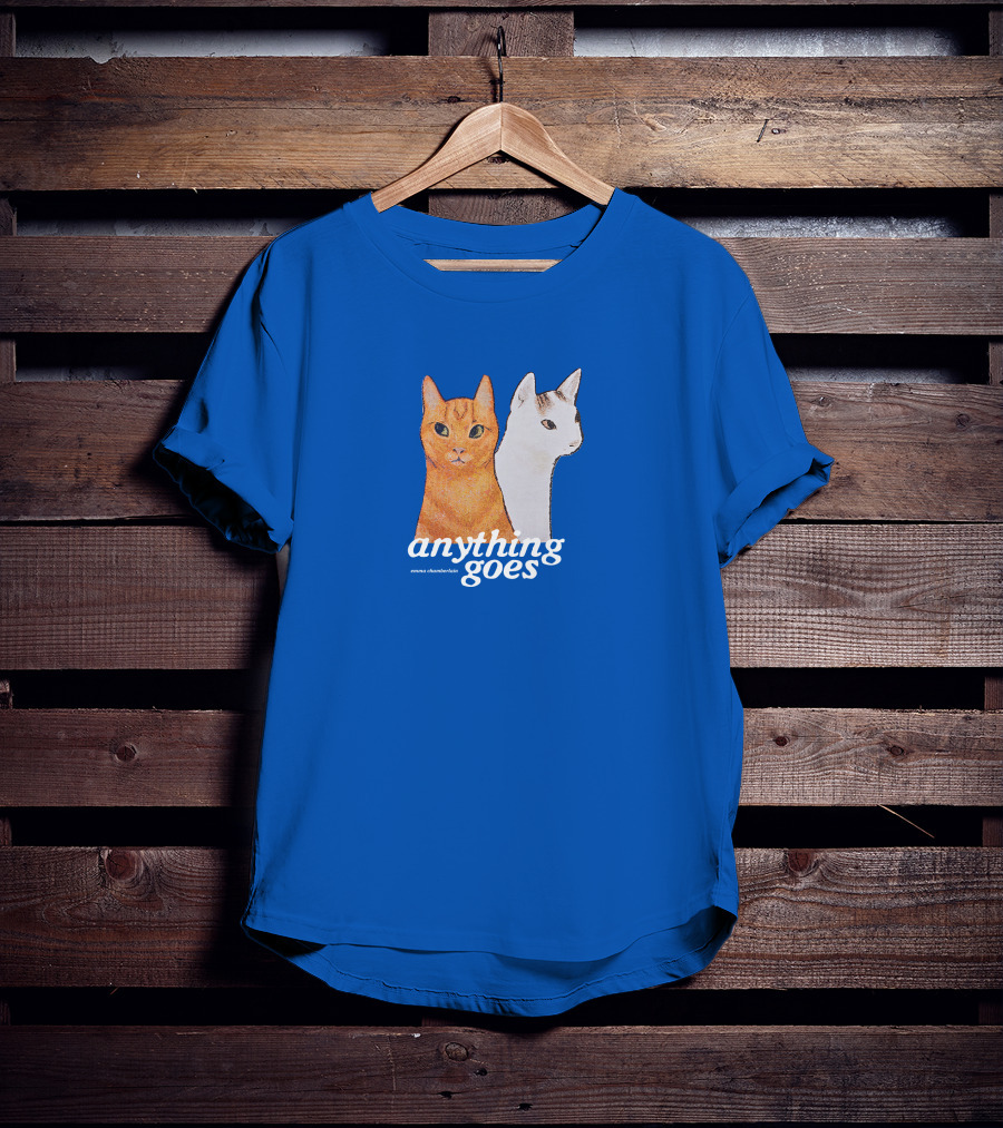 Anything Goes Emma Chamberlain Merch Cats T-Shirt