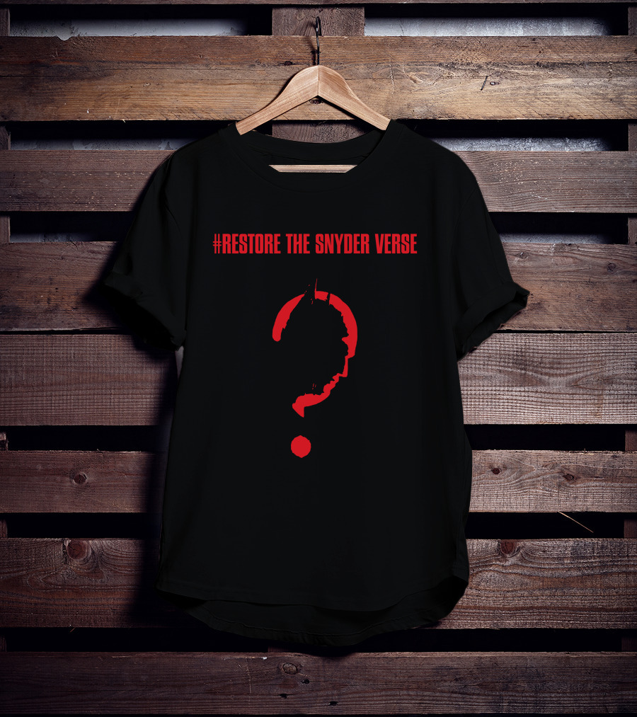 Restore The Snyder Verse Dcsnyder5fan Batman T-Shirt