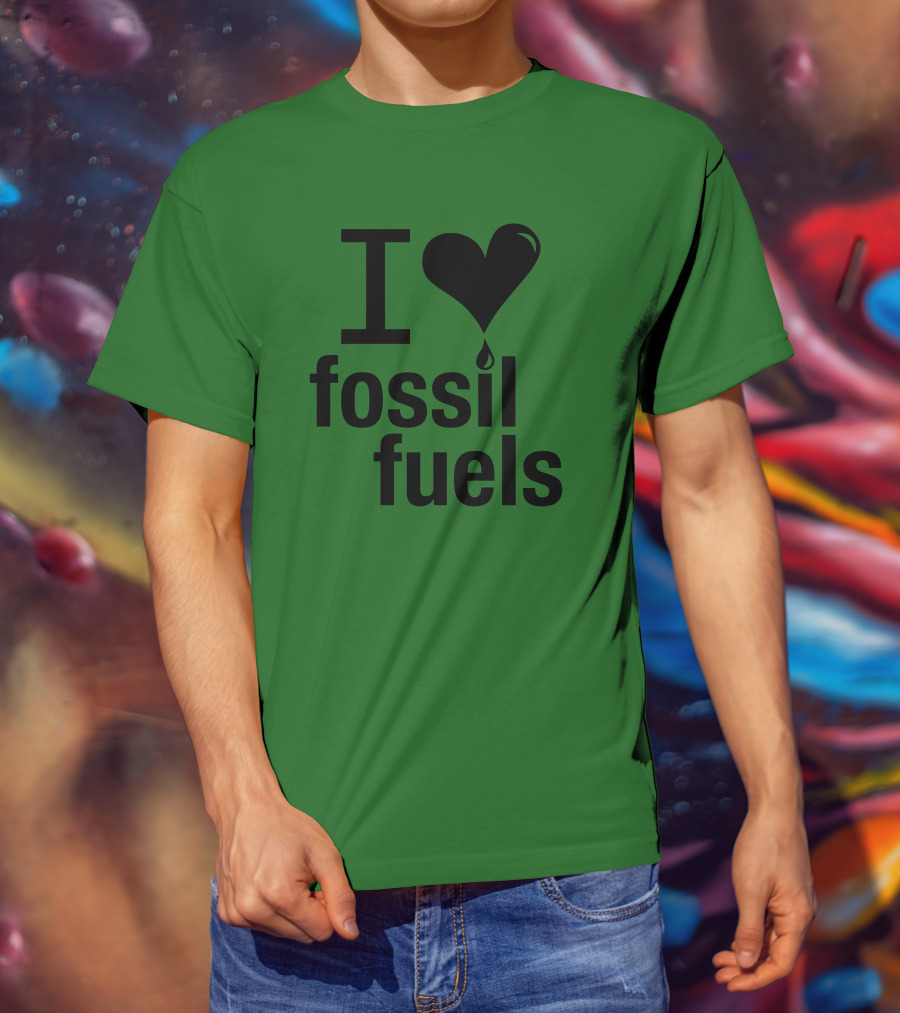 Alex Epstein UFC272 I Love Fossil Fuels Iconic Heart T-Shirt