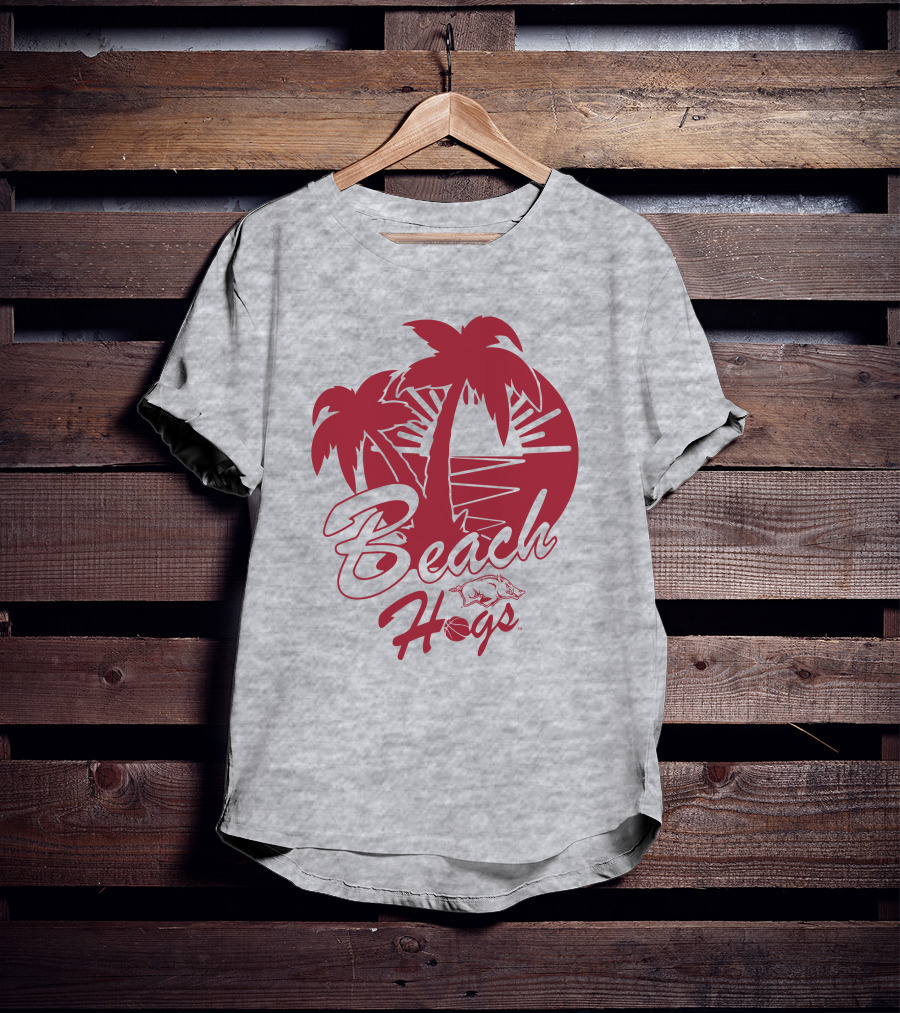 Eric Musselman Beach Hogs Arkansas Razorback Tampa T-Shirt