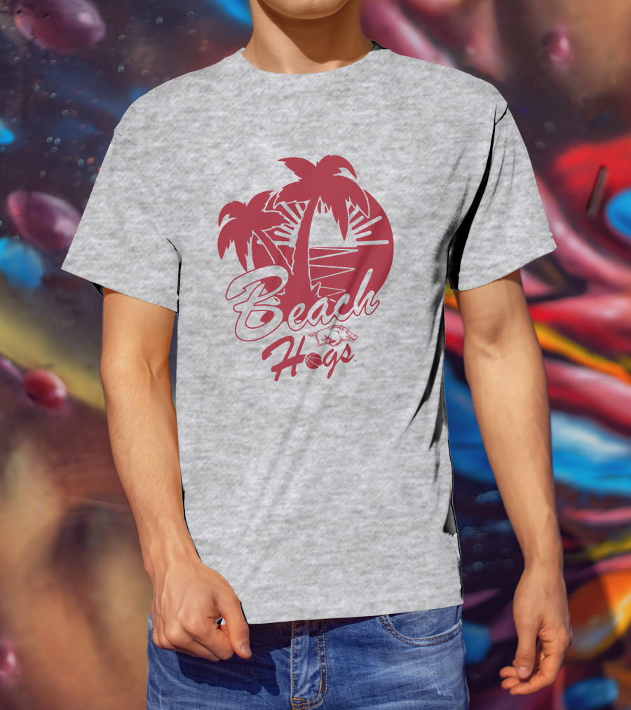 Eric Musselman Beach Hogs Arkansas Razorback Tampa T-Shirt