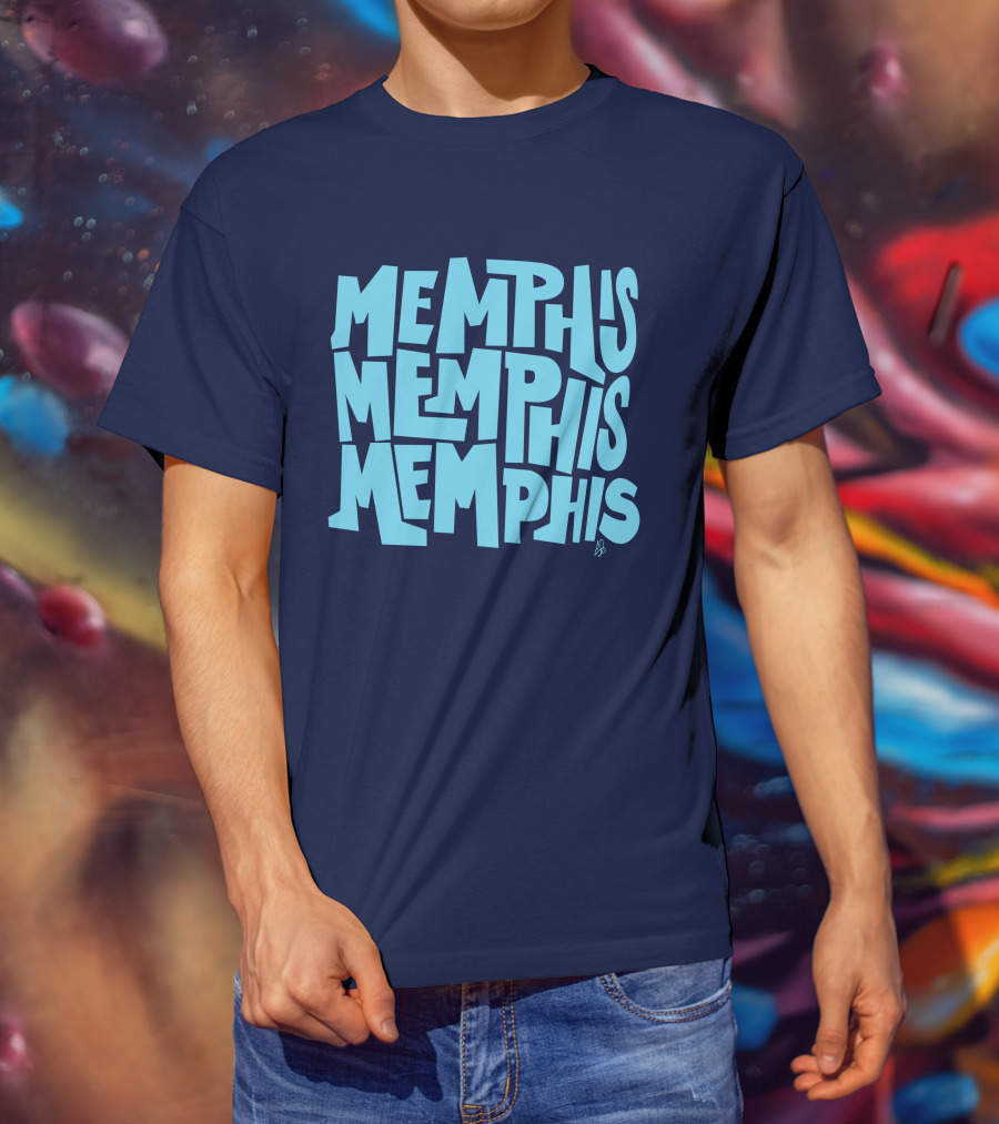 Memphis Memphis Memphis Choose 901 Merch Growl Towel T-Shirt