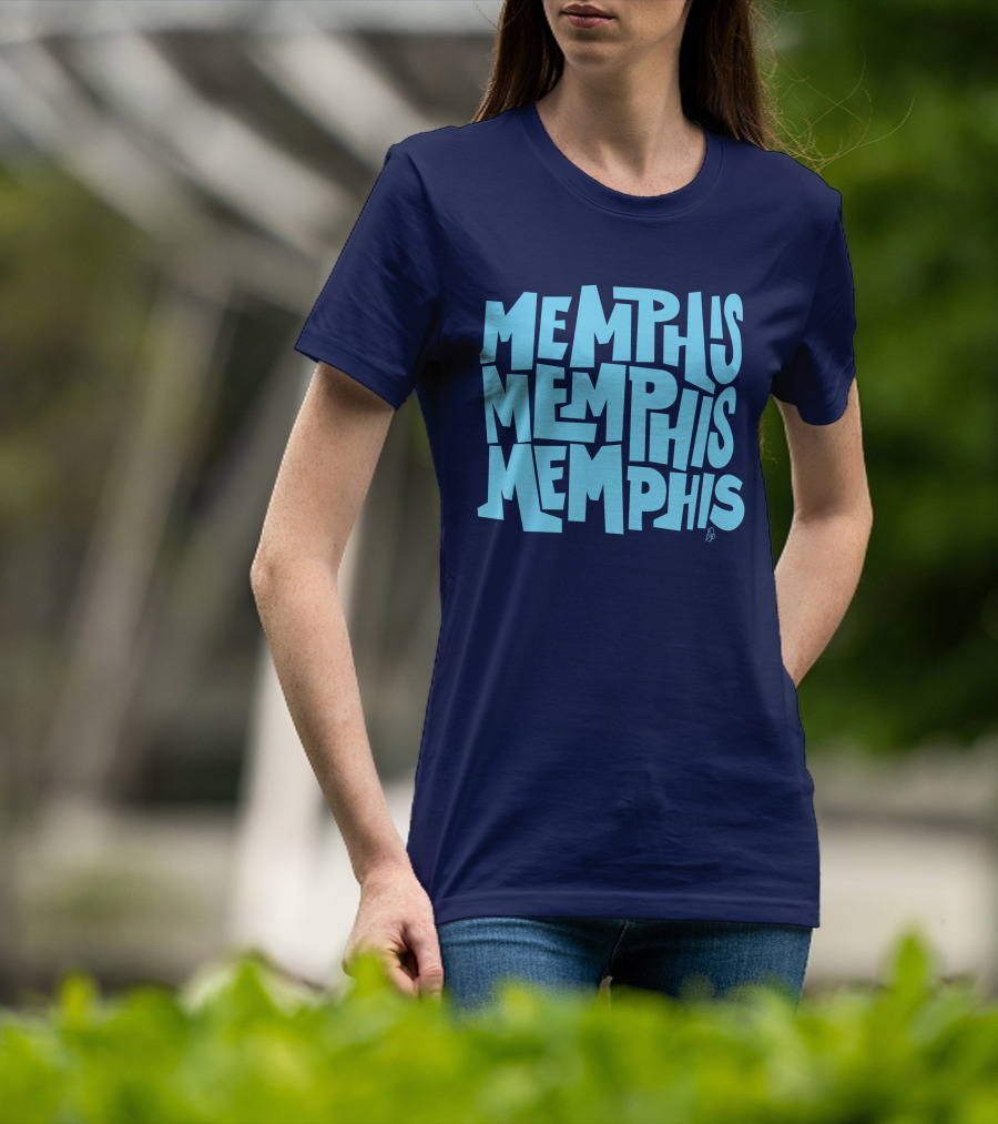 Memphis Memphis Memphis Choose 901 Merch Growl Towel T-Shirt