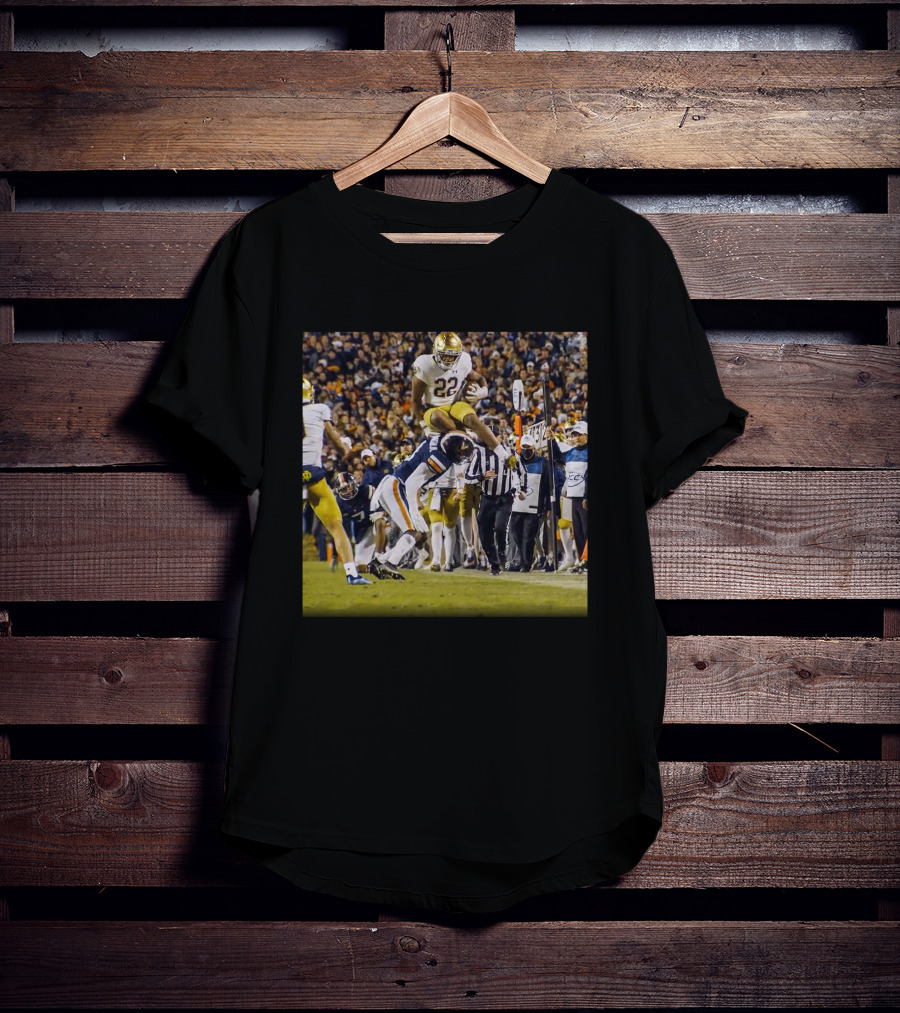 Aj Diggs 22 Logan Diggs Notre Dame Football Goirish T-Shirt