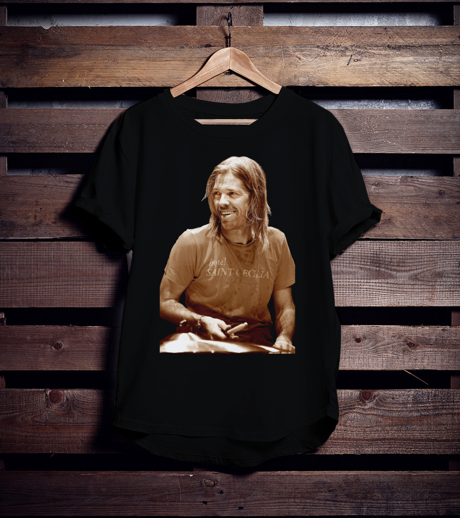 Billie Eilish Foo Fighters Taylor Hawkins Hotel Saint Cecilia Grammys Performance T-Shirt