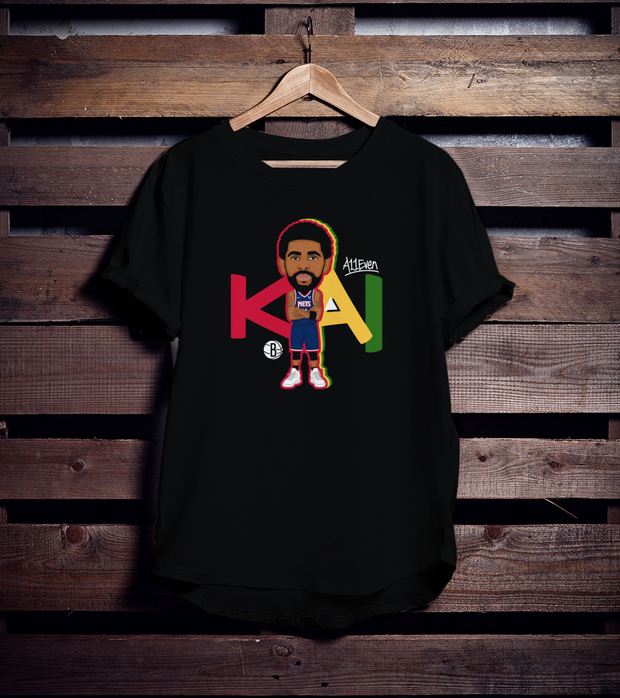 Kyrie Irving Kai A11even Nets Jessie Kavana T-Shirt