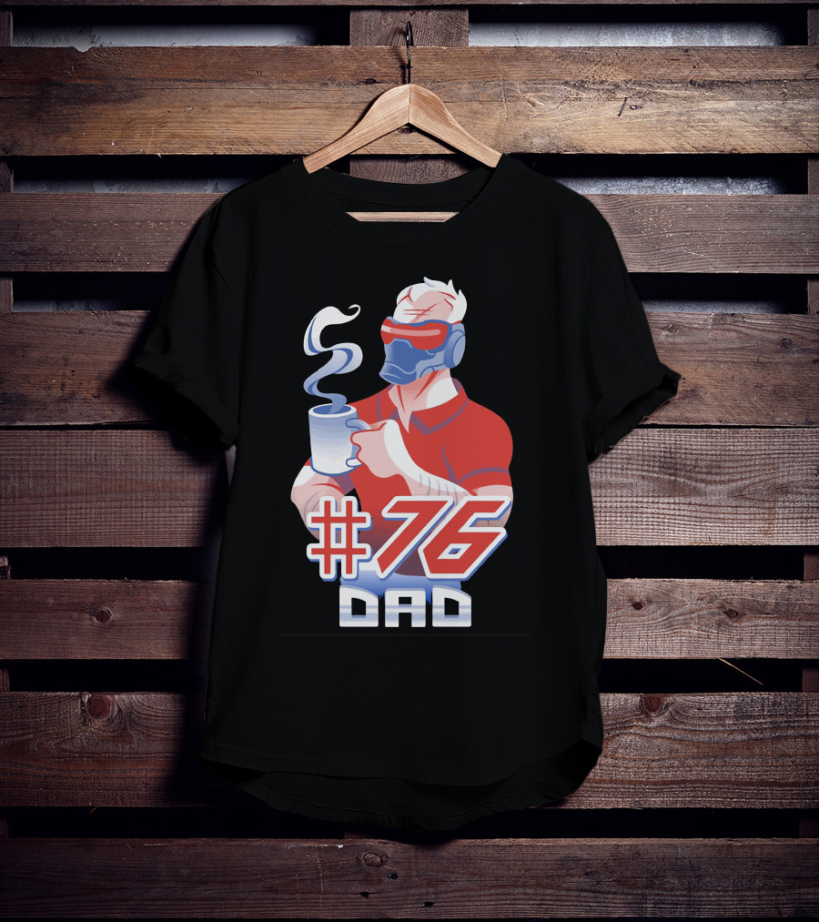 Soldier76 #76 Dad Coffee Mug Gaming T-Shirt