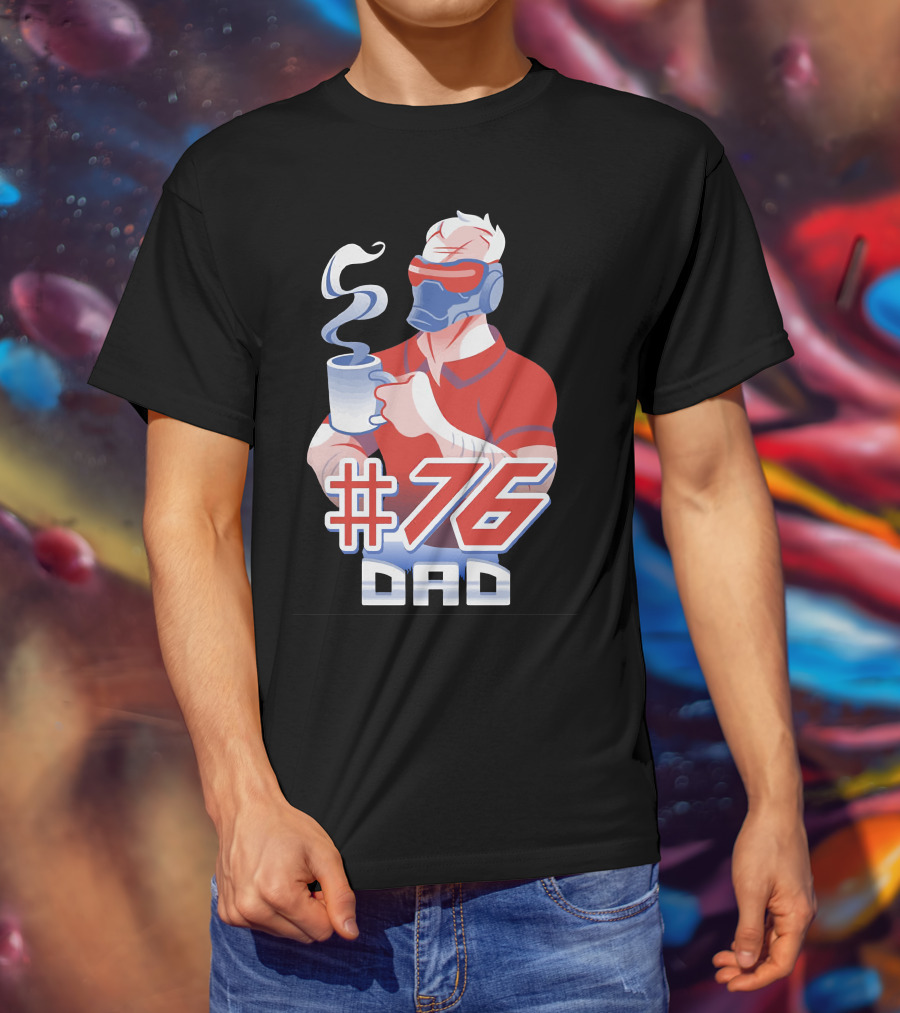 Soldier76 #76 Dad Coffee Mug Gaming T-Shirt