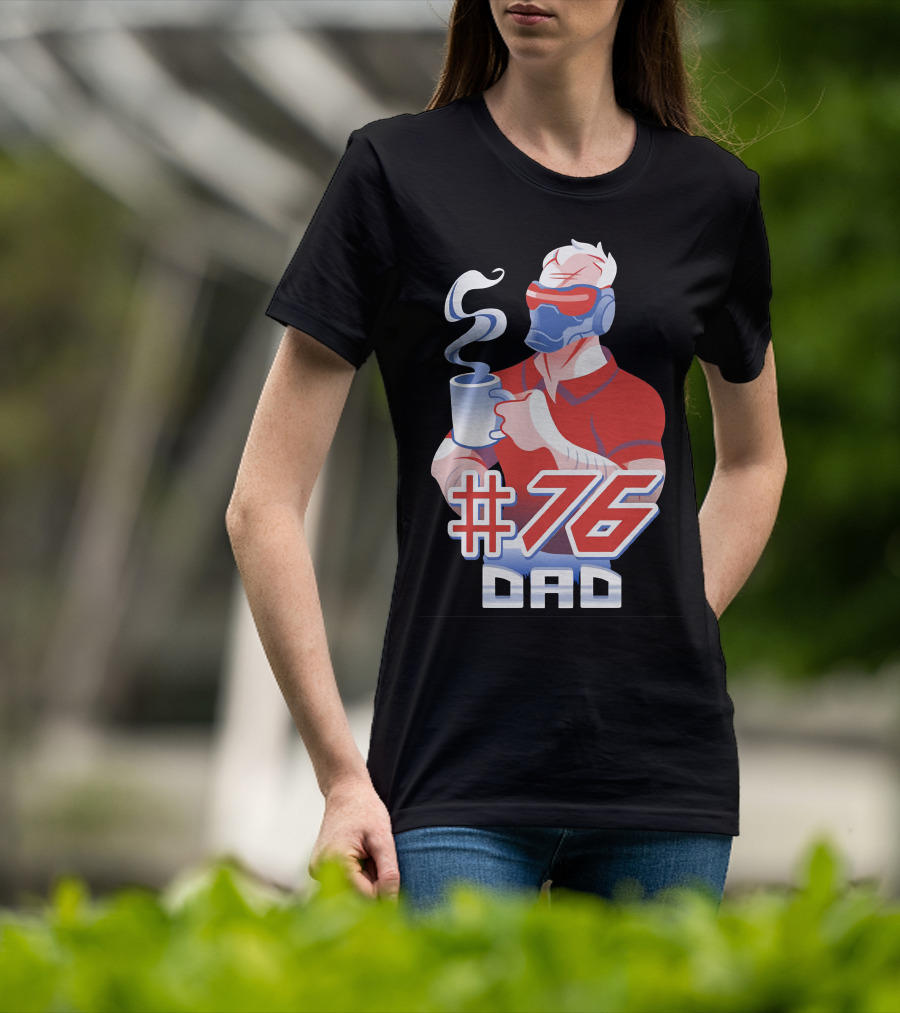 Soldier76 #76 Dad Coffee Mug Gaming T-Shirt