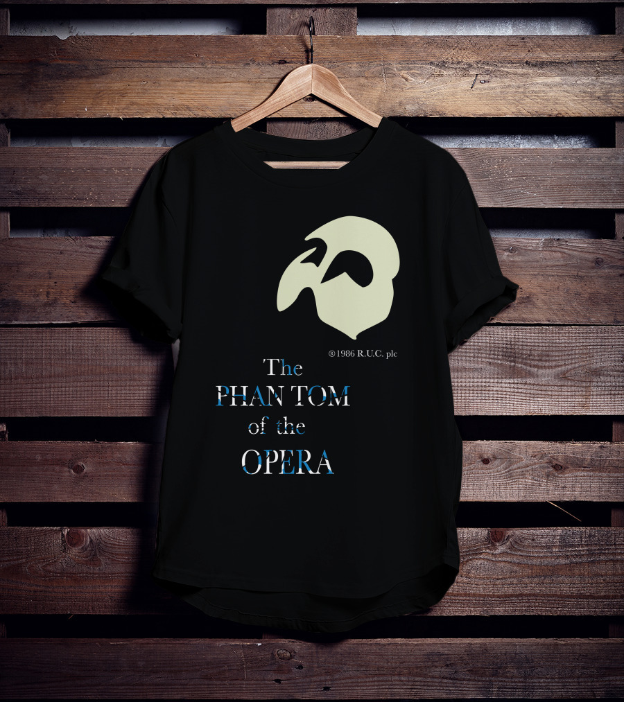 The Phantom Of The Opera Vintage Local Crew 1986 R.U.C. Plc T-Shirt