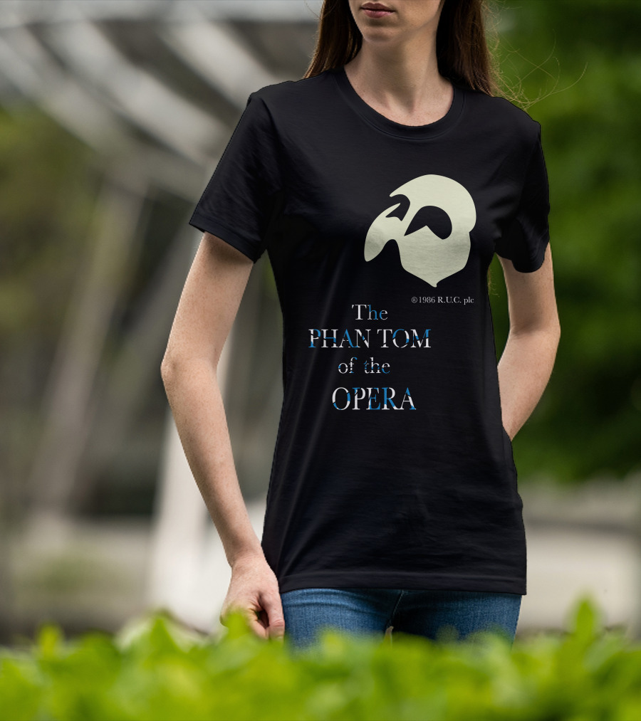 The Phantom Of The Opera Vintage Local Crew 1986 R.U.C. Plc T-Shirt