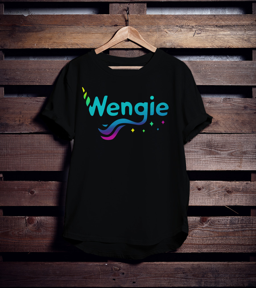 Wengie Unicorn Rainbow Aesthetic Fashionable Adolescent Children T-Shirt