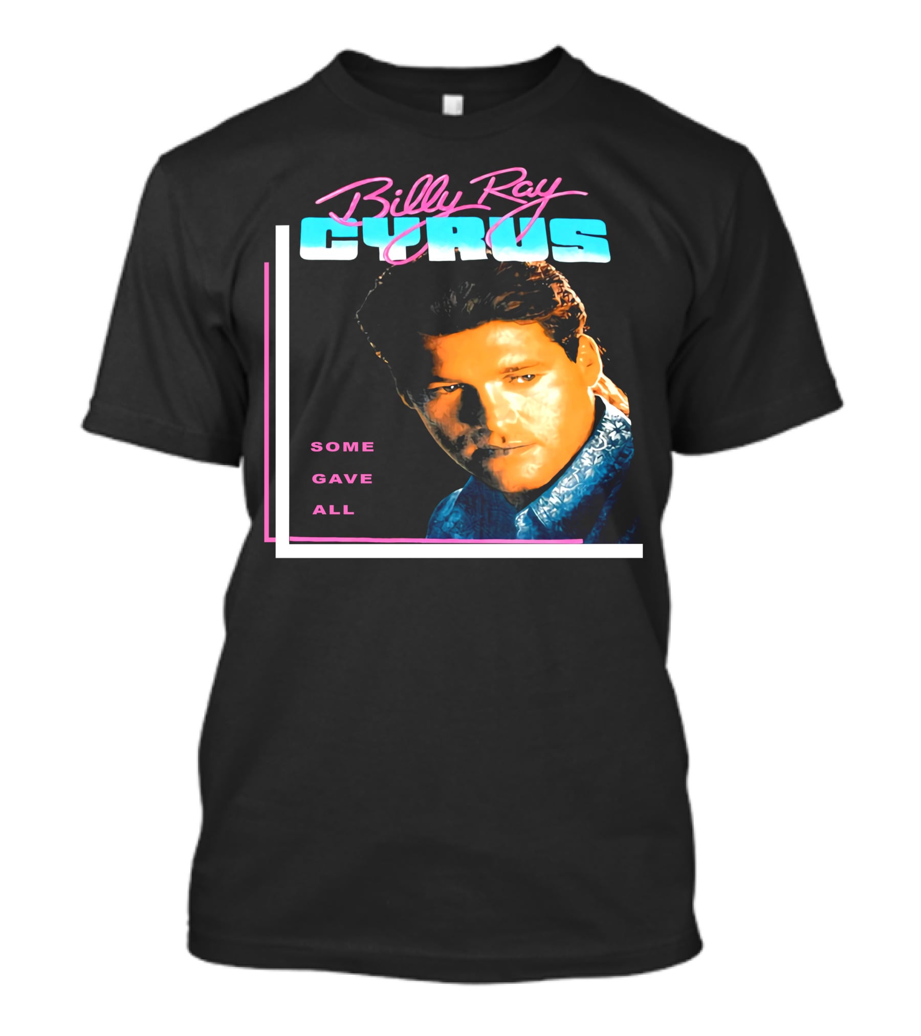 Billy Ray Cyrus Some Gave All 1992 T-Shirt