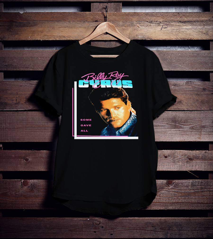 Billy Ray Cyrus Some Gave All 1992 T-Shirt