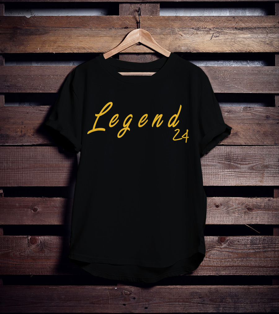 Legend 24 Rest In Peace Basketball Legend T-Shirt