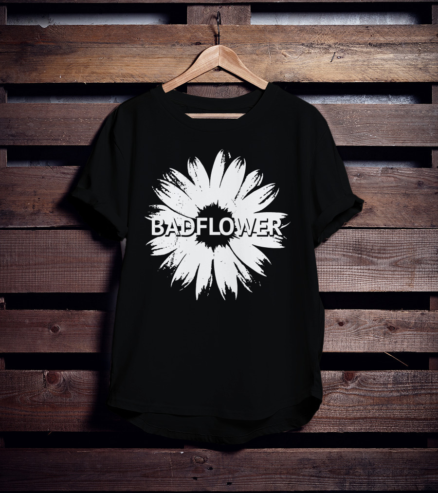 Badflower Women Short Flower T-Shirt