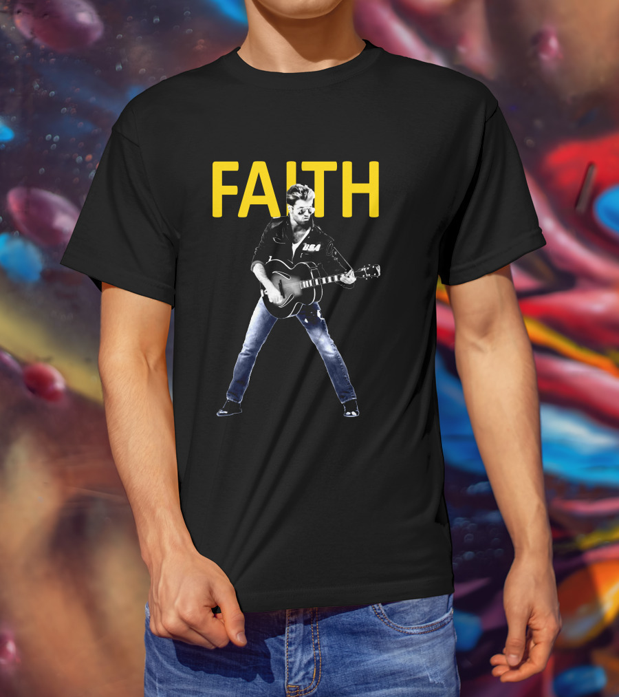 George Michael Faith Era Guitar Best Clothing T-Shirt