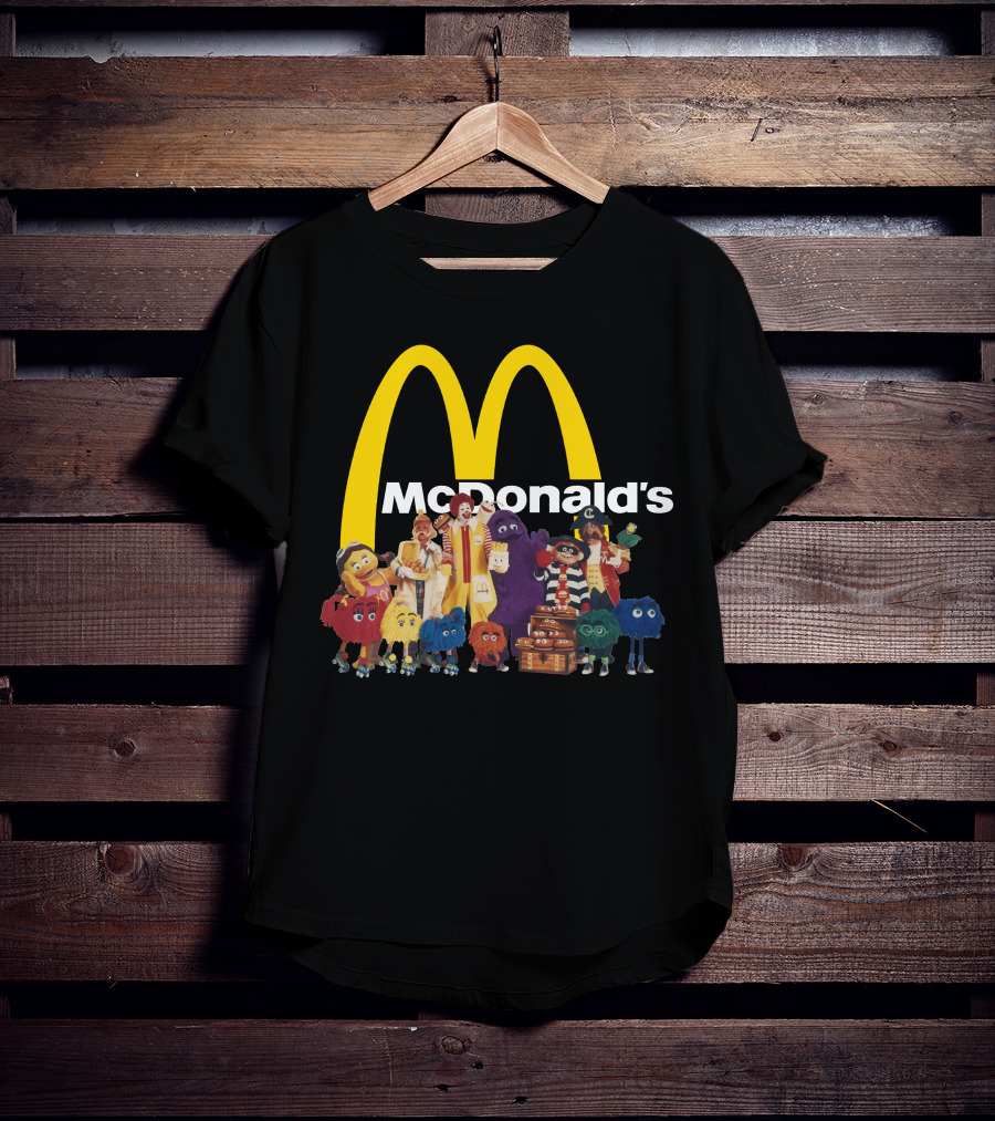 McDonald's Classic Characters Friends Group T-Shirt