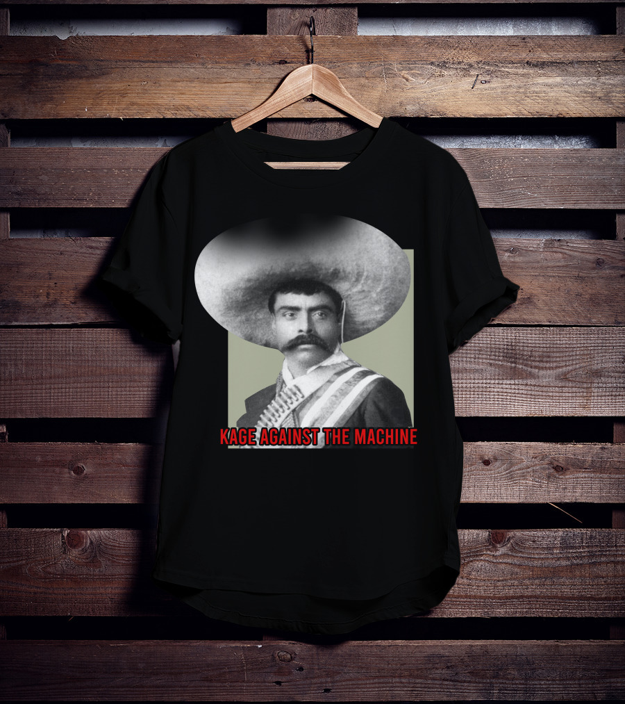 Kage Against The Machine Emiliano Zapata Giant Concert T-Shirt