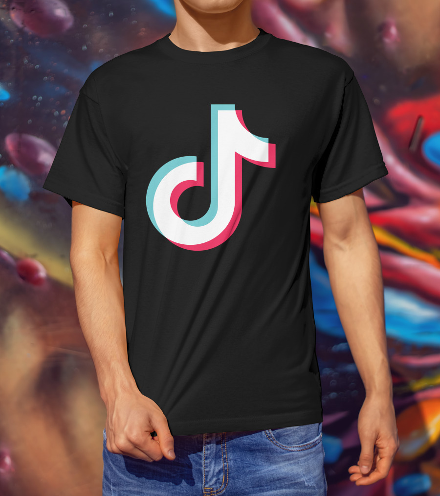 TikTok Music Note Artist T-Shirt
