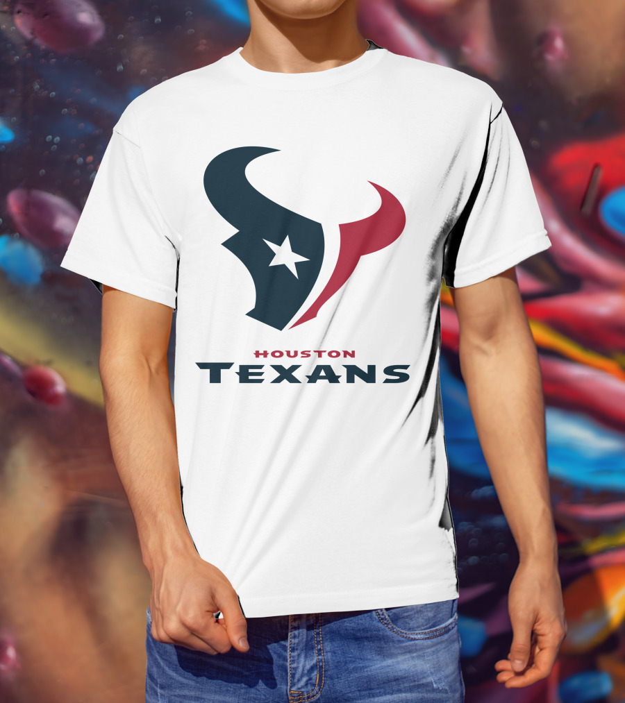 Houston Texans Team Logo For Football Fans T-Shirt