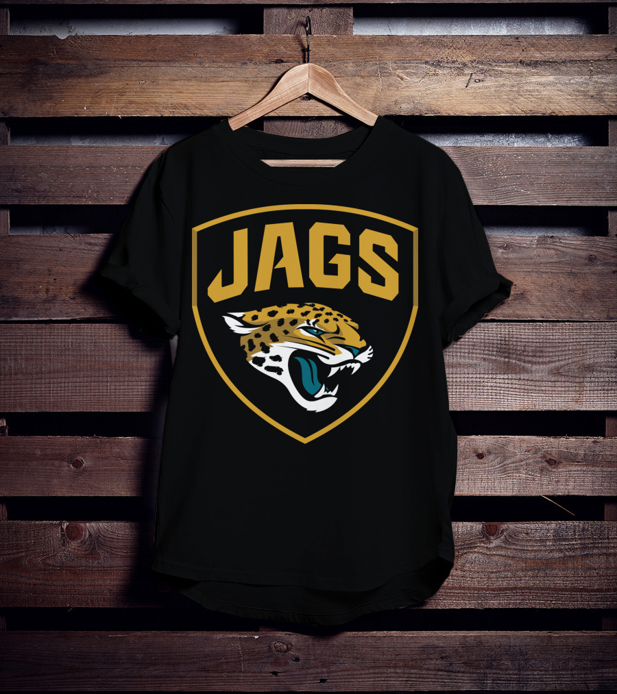 Jags Jacksonville Jaguars Logo Football Team T-Shirt