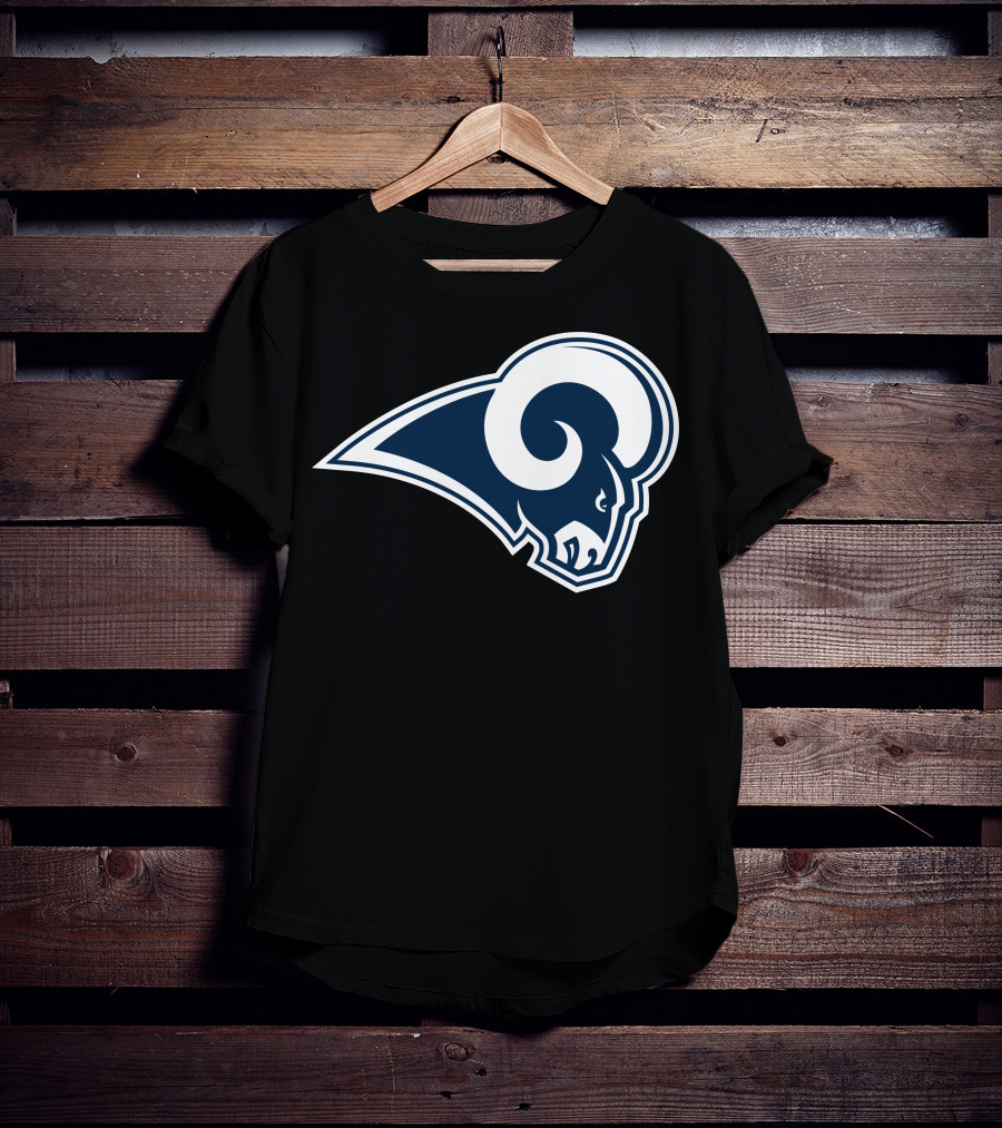Los Angeles Rams Football Team Logo Sports T-Shirt
