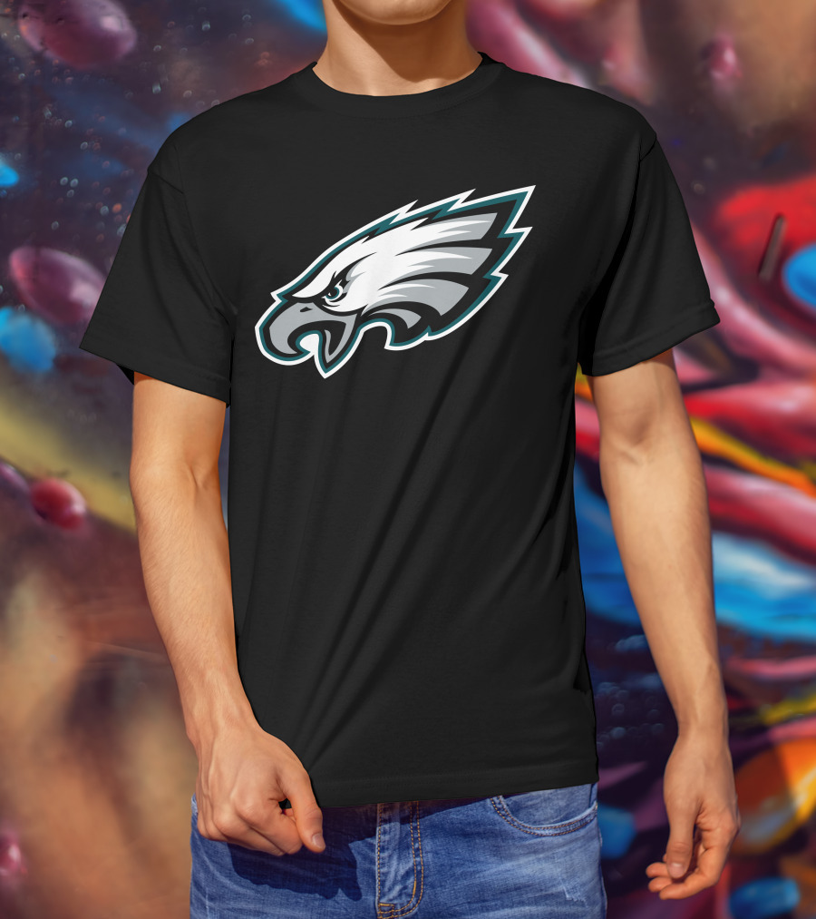 Philadelphia Eagles Football Team Fan Emblem T-Shirt
