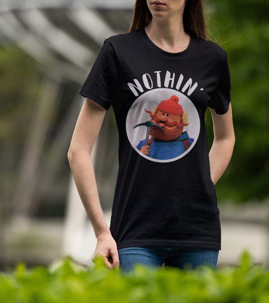 Christmas Special Nothin' Cornelius Of The Yukon Pickaxe Red Beanie T-Shirt