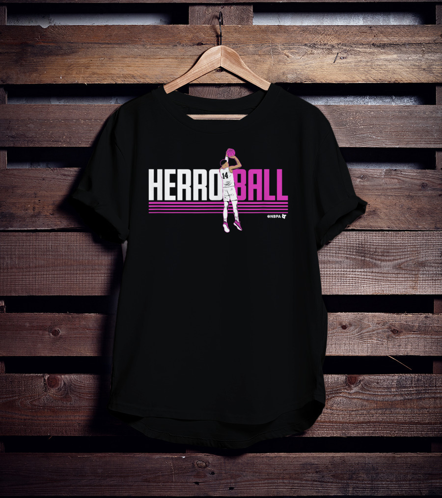 HERRO BALL Officially Licensed Tyler Herro NBPA T-Shirt