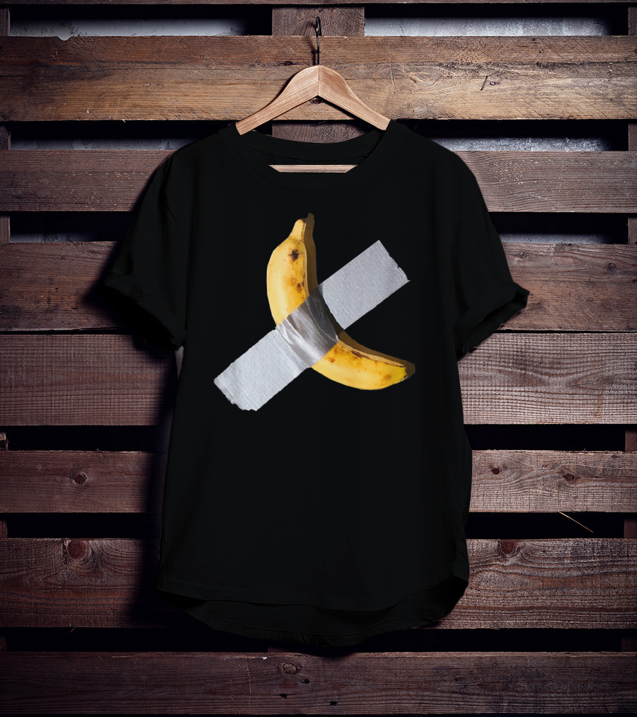 The Banana Duct Tape Crossover Joke T-Shirt