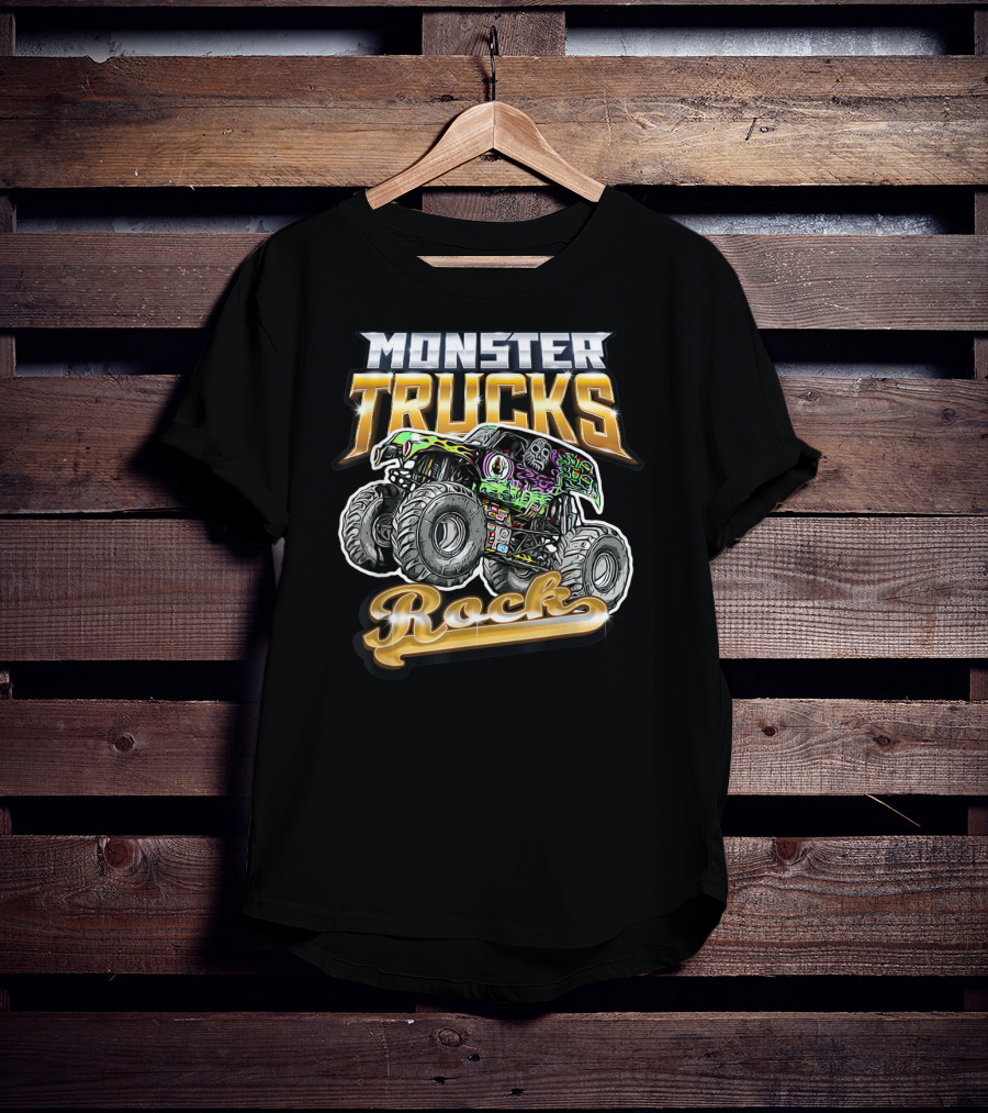 Monster Trucks Rock T-Shirt