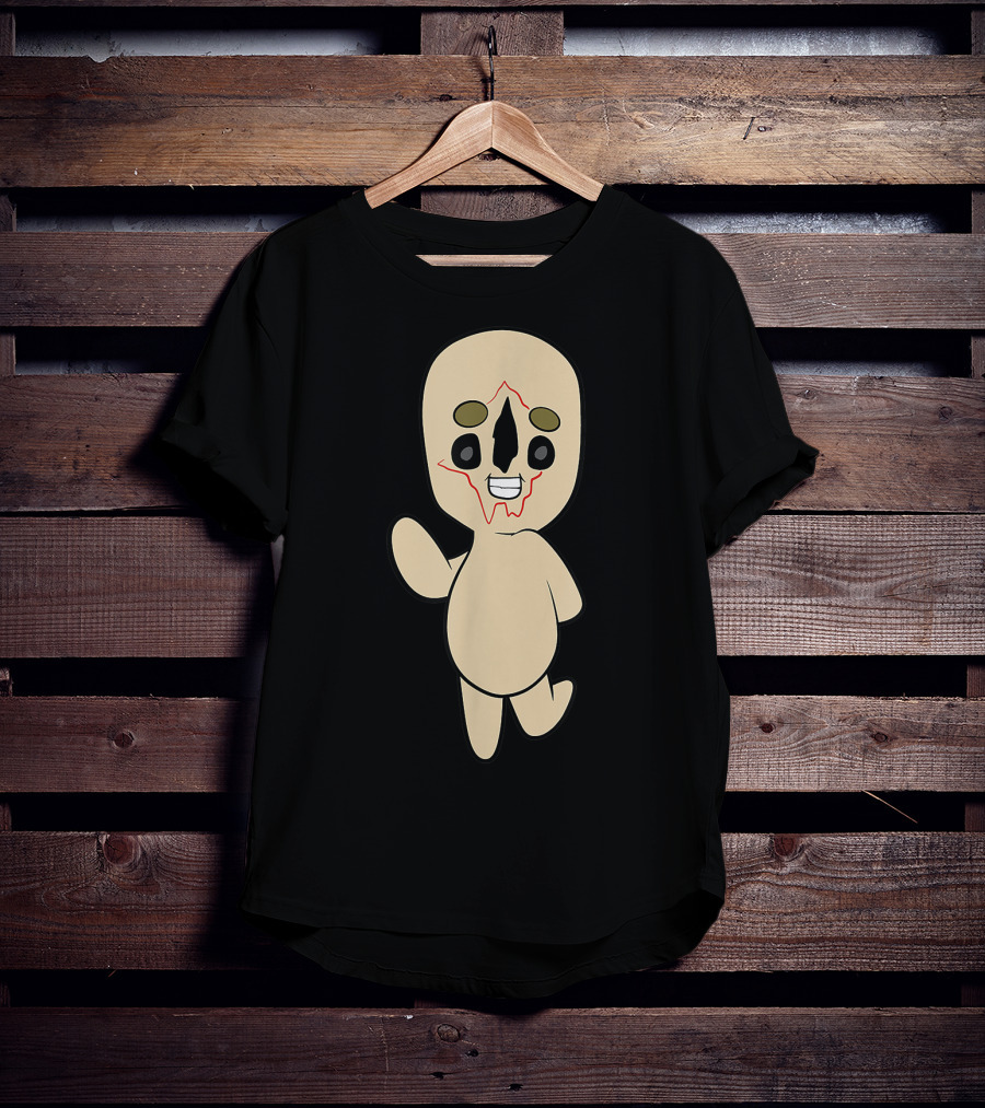 SCP 173 Secure Contain Protect Monster Peanut Cute Cartoon Character T-Shirt