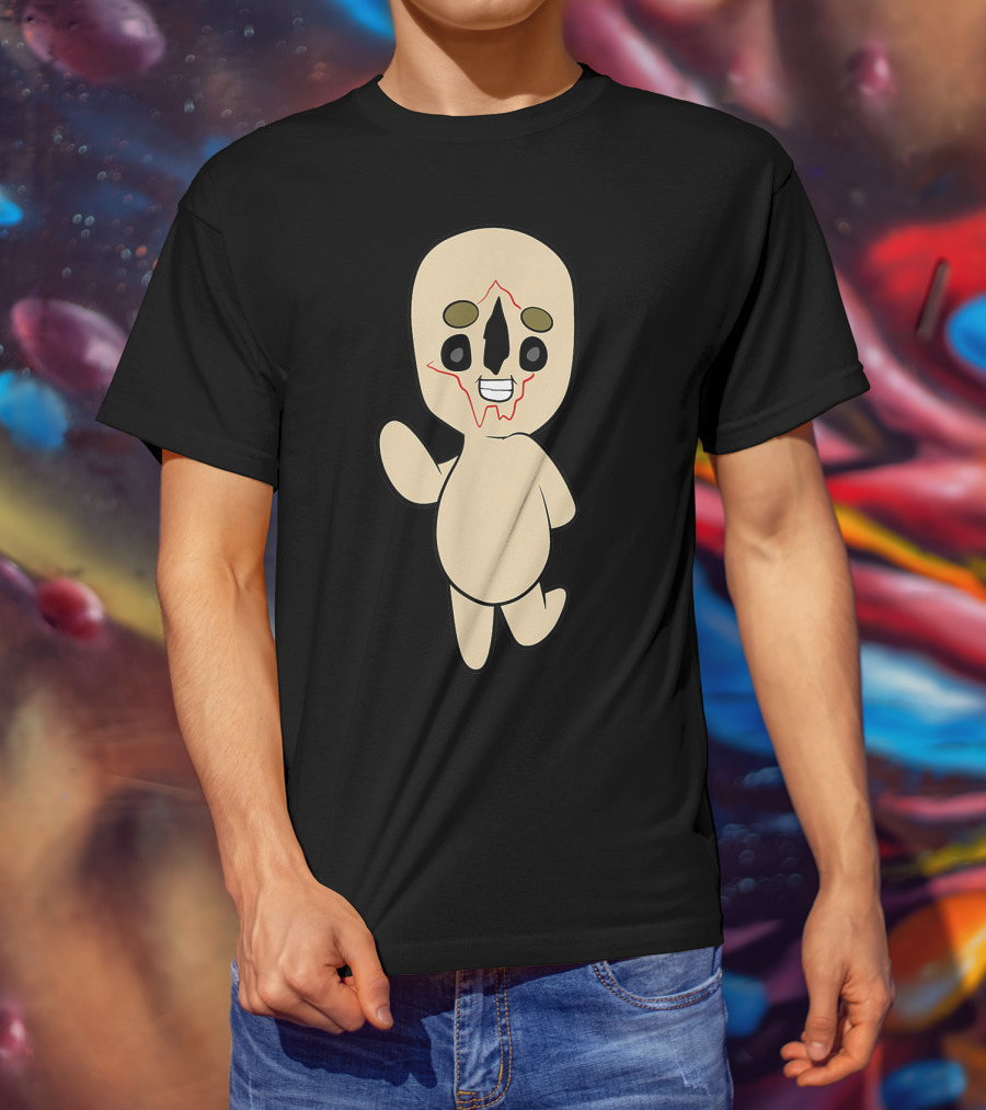 SCP 173 Secure Contain Protect Monster Peanut Cute Cartoon Character T-Shirt