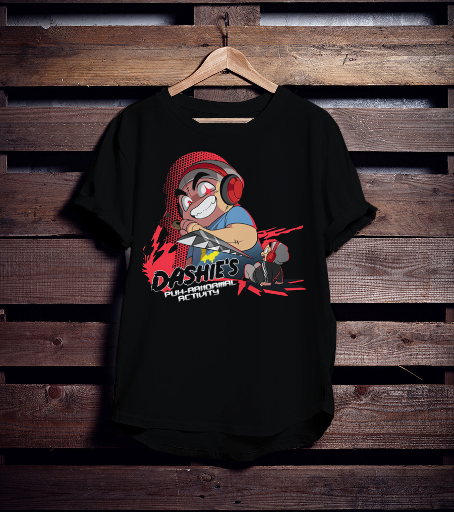 Dashie's Puh-ranormal Activity Gaming Adventure T-Shirt