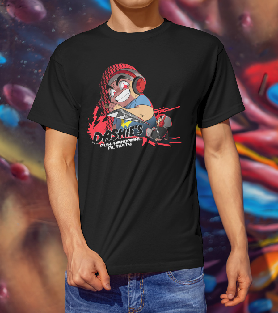 Dashie's Puh-ranormal Activity Gaming Adventure T-Shirt