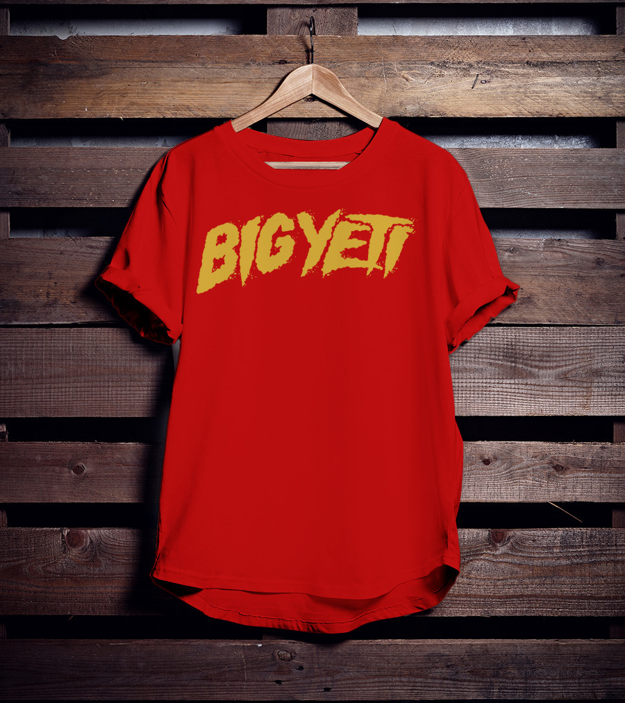 BIG YETI Red T-Shirt