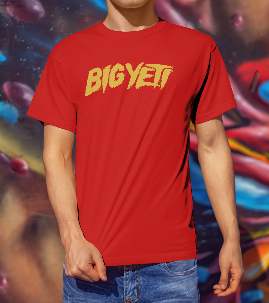 BIG YETI Red T-Shirt