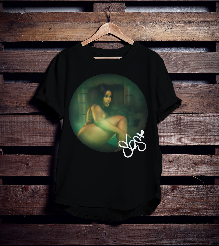 SZA SOS Rounded Dark T-Shirt
