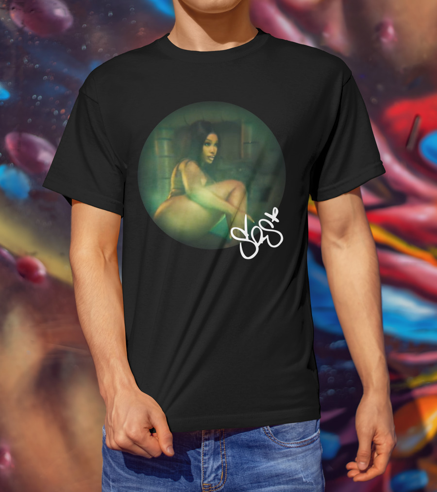 SZA SOS Rounded Dark T-Shirt