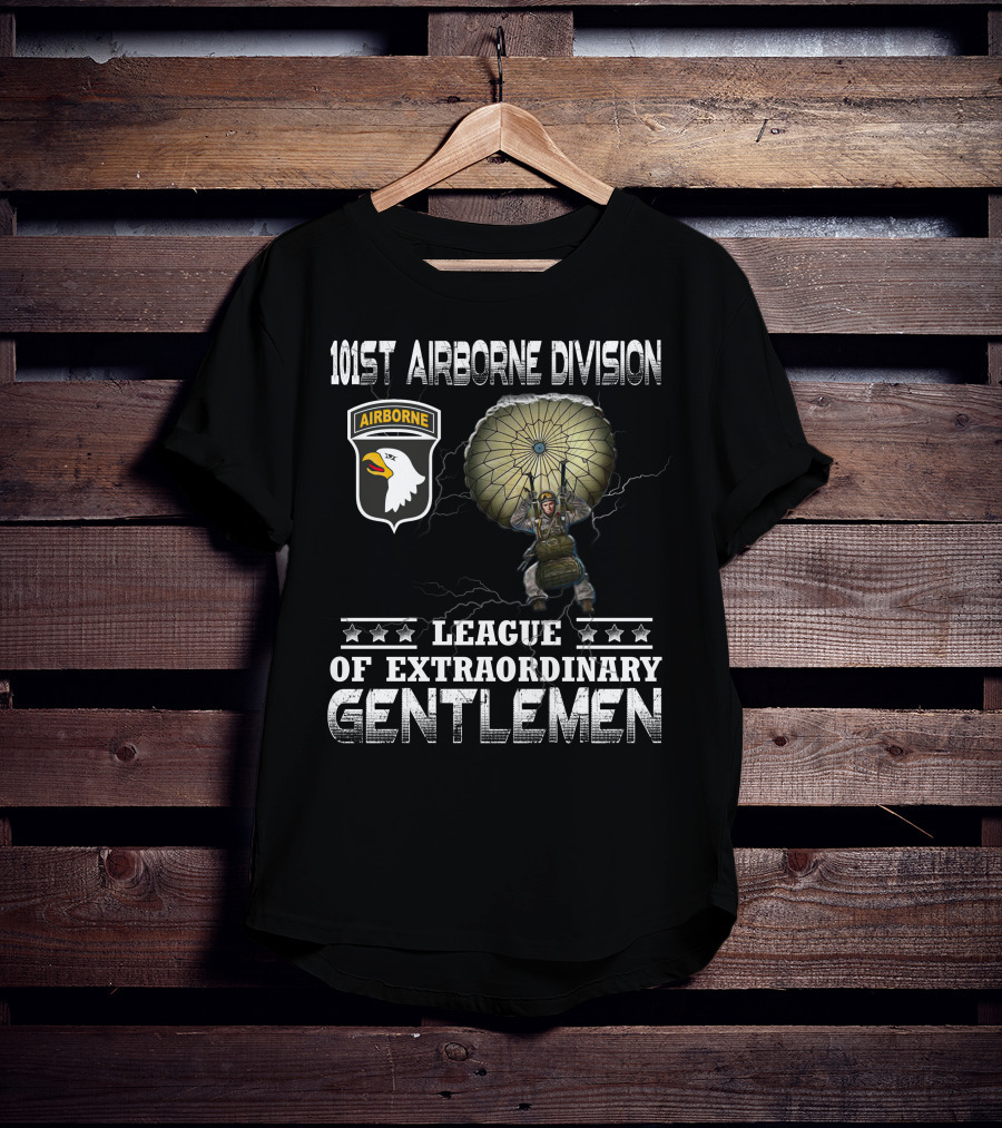 101St Airborne Division League Of Extraordinary Gentlemen T-Shirt
